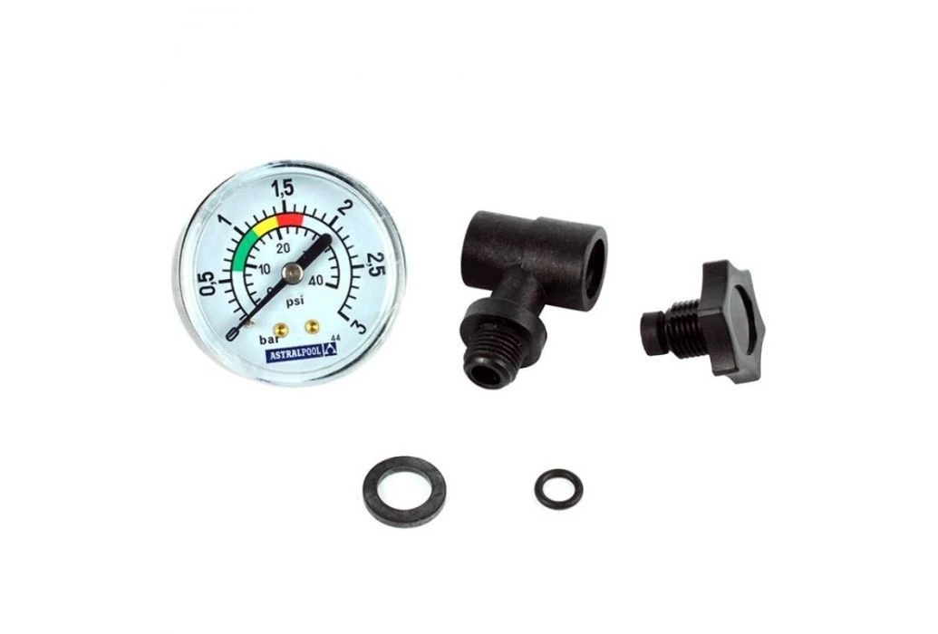 AstralPool Cantabric Side Mount Manometer Set 0-3 Bar 3 AstralPool Cantabric Side Mount Manometer Set 0-3 Bar
