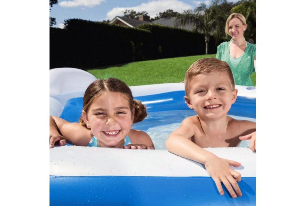 Bestway Familie Zwembad Lounge | 213 X 207 X 69 Cm 8 Bestway Familie Zwembad Lounge | 213 X 207 X 69 Cm - Afbeelding 6
