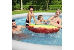 Bestway Fast Set Rotan Zwembad | Ø 396 X 84 Cm -Zwembad Verkoop bestway fast set rotan mensen 2