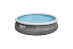 Bestway Fast Set Rotan Zwembad | Ø 457 X 107 Cm