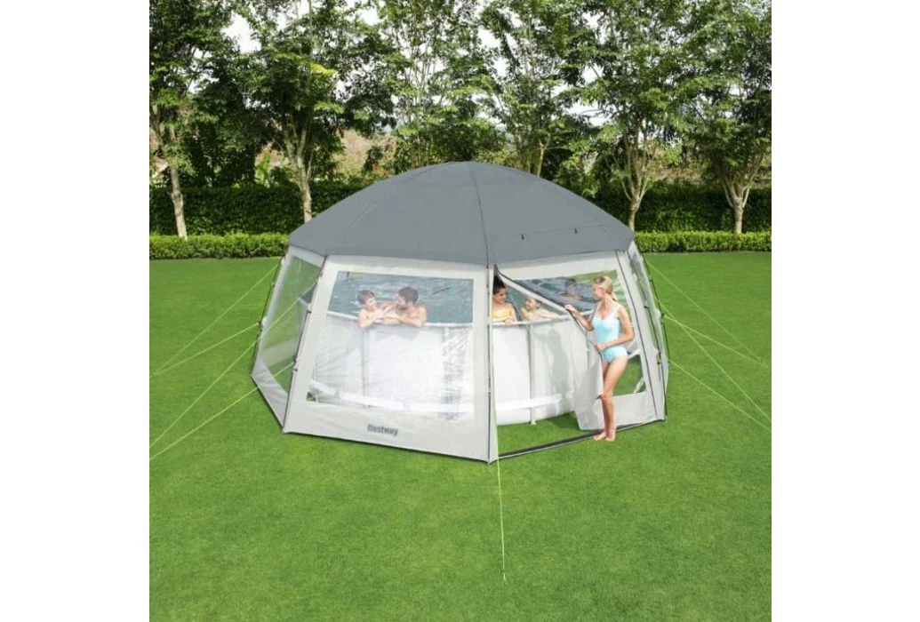 Bestway Flowclear Pool Dome Zwembadoverkapping 8 Bestway Flowclear Pool Dome Zwembadoverkapping - Afbeelding 6