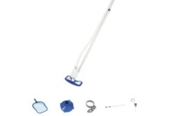 Bestway Flowclear Schoonmaakset Deluxe -Zwembad Verkoop bestway flowclear schoonmaakset deluxe borstel met steel en onderdelen