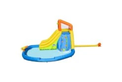 Bestway H2OGO! Mount Splashmore Opblaasbaar Waterpark 13 Bestway H2OGO! Mount Splashmore Opblaasbaar Waterpark -Zwembad Verkoop bestway h2ogo mount splashmore opblaasbaar waterpark achterkant