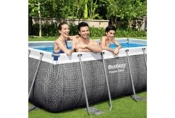 Bestway Power Steel Rotan Zwembad | 404 X 201 X 100 Cm -Zwembad Verkoop bestway power steel rotan 404 201 100 mensen 3