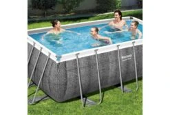 Bestway Power Steel Rotan Zwembad | 412 X 201 X 122 Cm -Zwembad Verkoop bestway power steel rotan 412 201 122 mensen