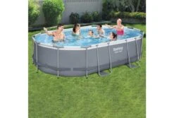 Bestway Power Steel Zwembad | 488 X 305 X 107 Cm -Zwembad Verkoop bestway power steel zwembad 488 x 305 x 107 cm in gebruik