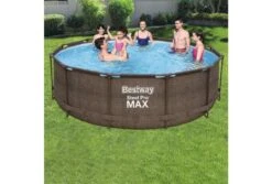 Bestway Steel Pro Max Rotan Zwembad | Ø 366 X 100 Cm 10 Bestway Steel Pro Max Rotan Zwembad | Ø 366 X 100 Cm -Zwembad Verkoop bestway steel pro max rotan zwembad 366 x 100 cm in gebruik