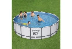Bestway Steel Pro Max Zwembad | Ø 488 X 122 Cm -Zwembad Verkoop bestway steel pro max zwembad 488 x 122 cm in gebruik