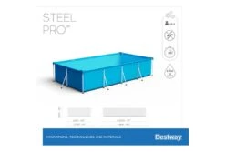 Bestway Steel Pro Zwembad | 400 X 211 X 81 Cm -Zwembad Verkoop bestway steel pro zwembad 400 x 211 x 81 cm afmetingen