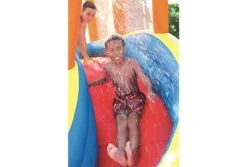 Bestway Waterpark Hurricane Tunnel Blast 17 Bestway Waterpark Hurricane Tunnel Blast -Zwembad Verkoop bestway waterpark turbo splash water zone glijbaan met sproeier