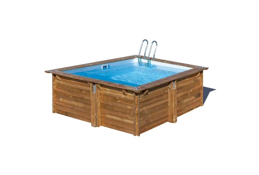 GRE Gré Houten Zwembad Loire | 305 X 305 X 119 Cm 3 GRE Gré Houten Zwembad Loire | 305 X 305 X 119 Cm