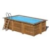 GRE Gré Houten Zwembad Loire | 400 X 250 X 119 Cm -Zwembad Verkoop gr houten zwembad loire 379 x 229 x 116 cm