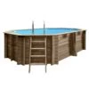 GRE Gré Houten Zwembad Normandië | 436 X 336 X 117 Cm -Zwembad Verkoop gr houten zwembad normandi 403 x 303 x 116 cm