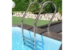 GRE Gré Houten Zwembad Normandië | 535 X 335 X 117 Cm 15 GRE Gré Houten Zwembad Normandië | 535 X 335 X 117 Cm -Zwembad Verkoop gr houten zwembad normandi 551 x 351 x 119 cm trap