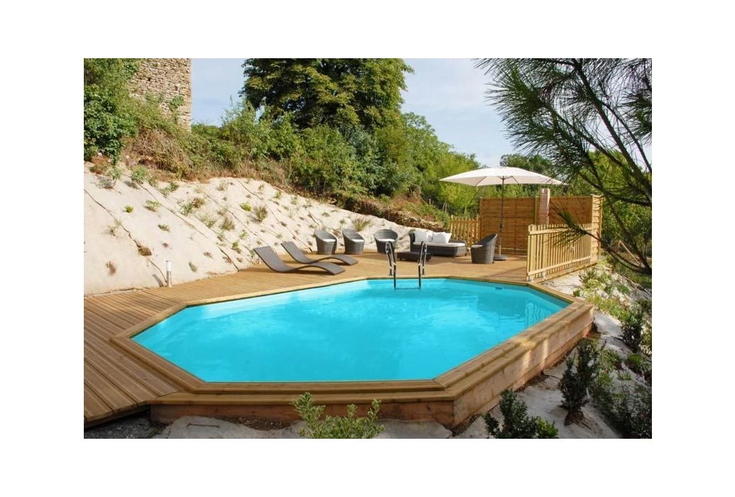 GRE Gré Houten Zwembad Normandië | 535 X 335 X 117 Cm 5 GRE Gré Houten Zwembad Normandië | 535 X 335 X 117 Cm - Afbeelding 3