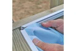 GRE Gré Houten Zwembad Normandië | Ø 500 X 127 Cm -Zwembad Verkoop gre normandie installatie