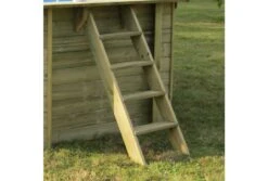 GRE Gré Houten Zwembad Normandië | Ø 500 X 127 Cm -Zwembad Verkoop gre normandie trap 1
