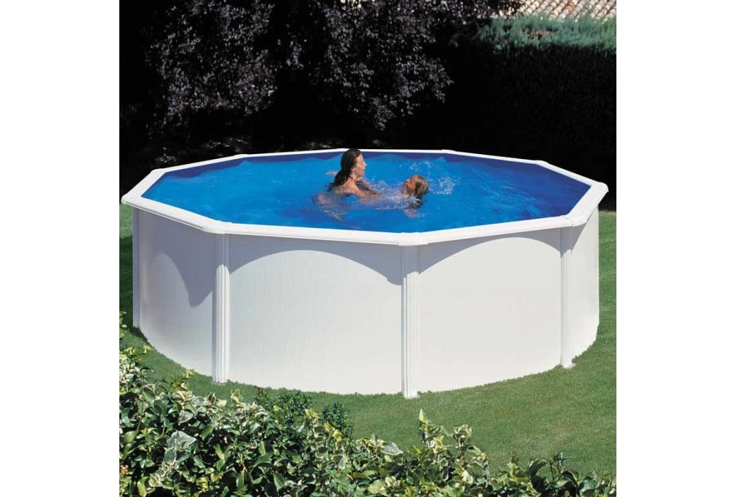 GRE Gré Stalenwand Zwembad Fidji | Ø350 X 120cm 4 GRE Gré Stalenwand Zwembad Fidji | Ø350 X 120cm - Afbeelding 2