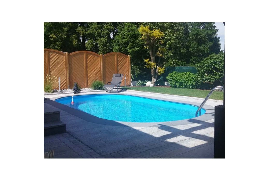 Happy Pool Metalen Zwembad | 871 X 400 X 120cm 5 Happy Pool Metalen Zwembad | 871 X 400 X 120cm - Afbeelding 3