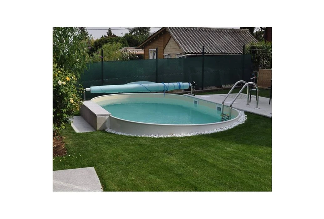 Happy Pool Metalen Zwembad | 742 X 350 X 135cm 6 Happy Pool Metalen Zwembad | 742 X 350 X 135cm - Afbeelding 4