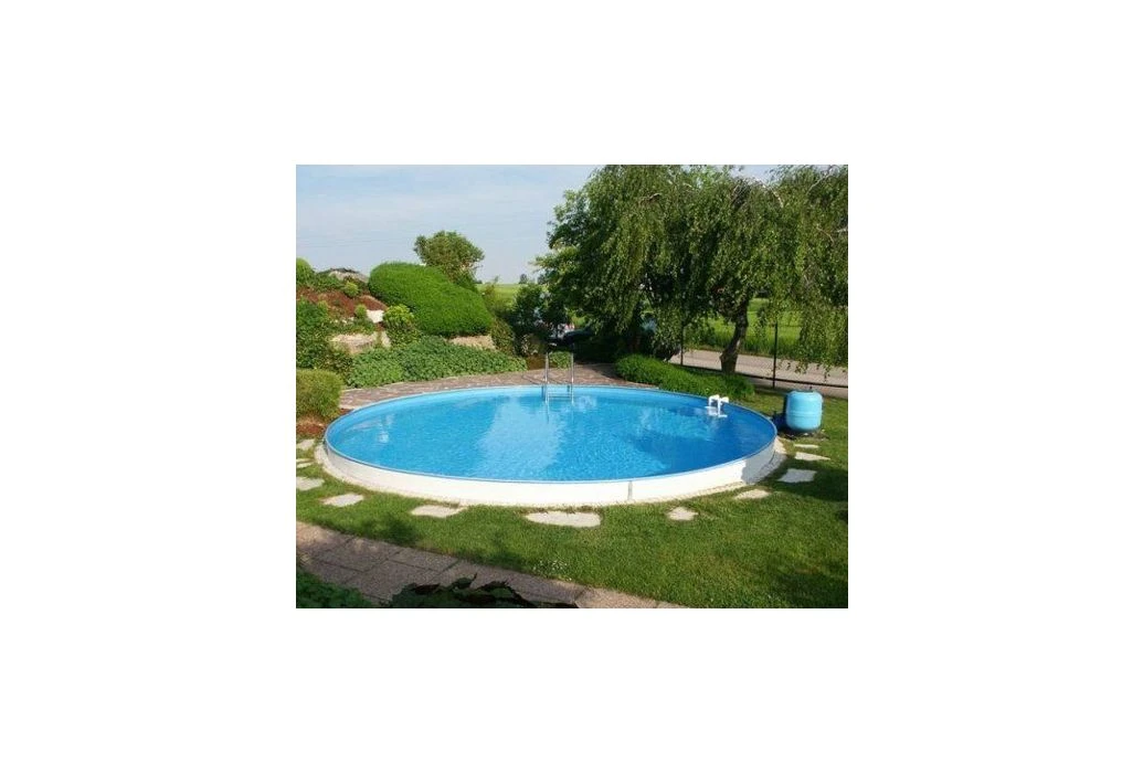 Happy Pool Metalen Zwembad | Ø 420cm X 135cm 3 Happy Pool Metalen Zwembad | Ø 420cm X 135cm
