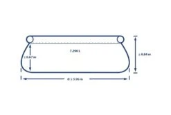 Intex Easy Set Zwembad | 396 X 84 Cm Met Pomp -Zwembad Verkoop intex easy set zwembad 396 x 84cm 2