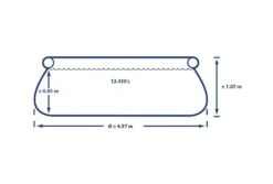Intex Easy Set Zwembad | 457 X 107cm -Zwembad Verkoop intex easy set zwembad 457 x 107cm afmetingen