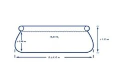 Intex Easy Set Zwembad | 457 X 122cm -Zwembad Verkoop intex easy set zwembad 457 x 122cm afmetingen