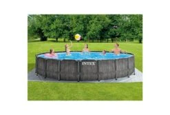 Intex Greywood Prism Frame | 549 X 122 Cm 8 Intex Greywood Prism Frame | 549 X 122 Cm -Zwembad Verkoop intex greywood prism frame 549 x 122 cm in gebruik