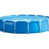 Intex Zwembad Metal Frame | 457 X 122cm Complete Set -Zwembad Verkoop intex metal frame zwembad 457 x 84 cm 1