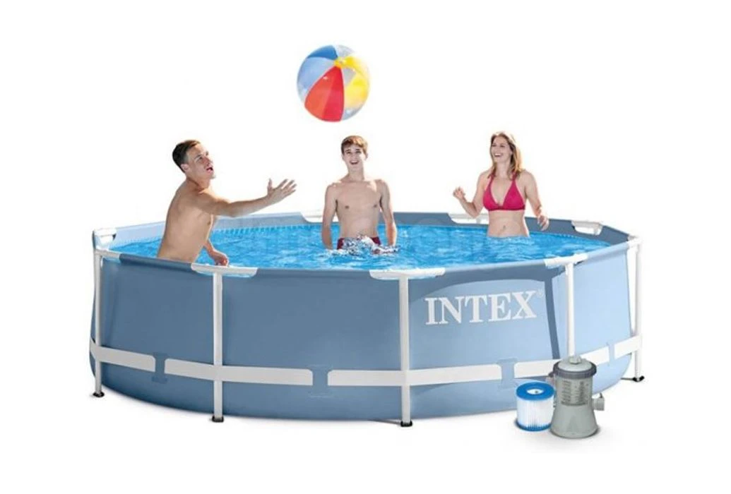 Intex Prism Frame Zwembad | 366 X 76cm Met Pomp 5 Intex Prism Frame Zwembad | 366 X 76cm Met Pomp - Afbeelding 3