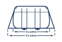 Intex Prism Frame Zwembad | 400 X 200 X 100cm Met Pomp En Trap -Zwembad Verkoop intex prism frame zwembad 400 x 200 x 100cm met pomp en trap breedte