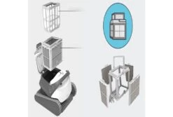 Dolphin Ruw Filter Inzetmandje, 70 Micron -Zwembad Verkoop ruw filter inzetmandje 70 micron in gebruik dolphin