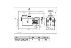 Speck Badu Profi Eco VS Variabele Zwembadpomp | 31 M³/u -Zwembad Verkoop speck badu profi eco vs variabele zwembadpomp 3