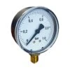 Splash-X Manometer Ø63mm Kunststof 1/4" Onderaansluiting Bereik 0-1 Bar -Zwembad Verkoop splash x manometer