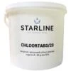 Starline Chloortabletten 90/ 20grams 5kg -Zwembad Verkoop starline chloortabs 90 20grams