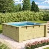 Trend Pool Houten Zwembad | 220 X 220 X 78 Cm 2 Trend Pool Houten Zwembad | 220 X 220 X 78 Cm -Zwembad Verkoop trend pool houten zwembad