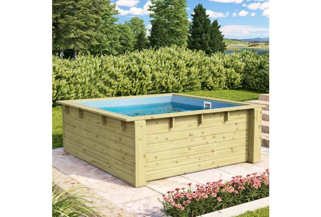 Trend Pool Houten Zwembad | 220 X 220 X 78 Cm 3 Trend Pool Houten Zwembad | 220 X 220 X 78 Cm