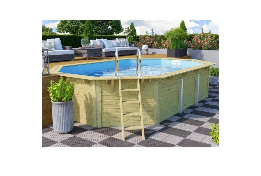 Trend Pool Houten Zwembad | 610 X 400 X 124 Cm 3 Trend Pool Houten Zwembad | 610 X 400 X 124 Cm